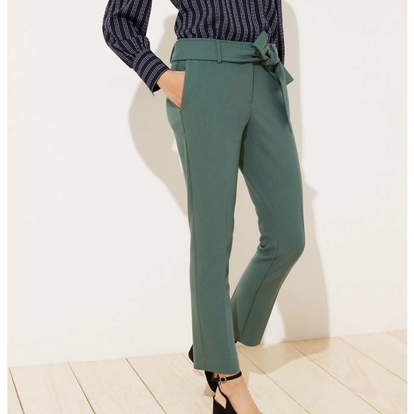 slim tie waist pencil pants in marisa fit